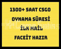 1300 Saat Csgo + İLK MAİL