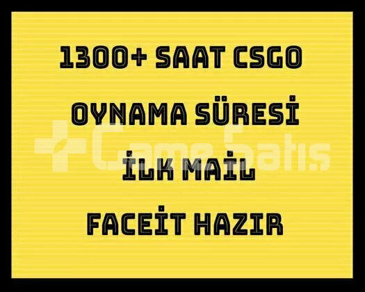 1300 Saat Csgo + İLK MAİL