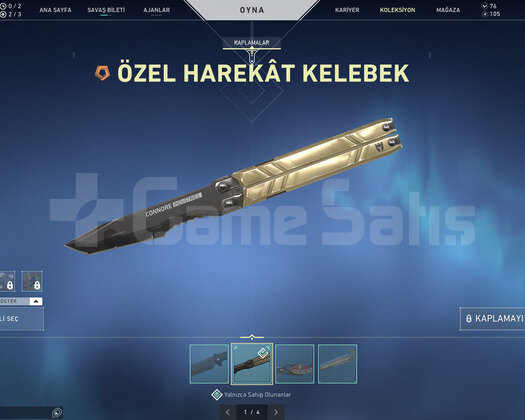 TR BÖLGE/Kelebek Bıçak/Asil Ejder Vandal/Dopdolu
