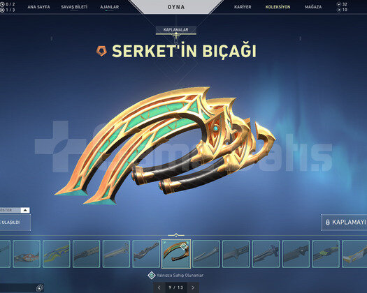 13 BIÇAK/11 VANDAL/11 PHANTOM/DOPDOLU DEHŞET HESAP
