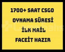 1700 Saat Csgo + İLK MAİL