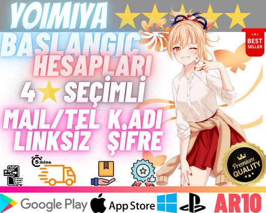 EU | AR10 Yoimiya - Temiz Başlangıç Hesapları