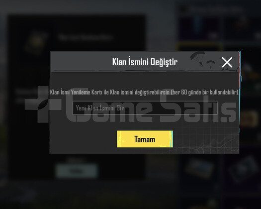 10 SV PUBG KLAN İSİM DEĞİŞTİRME AKTİF