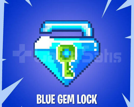 1 Blue Gem Lock