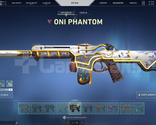 +500Satış/9 Bıçak/10 Vandal/10 Phantom Dopdolu