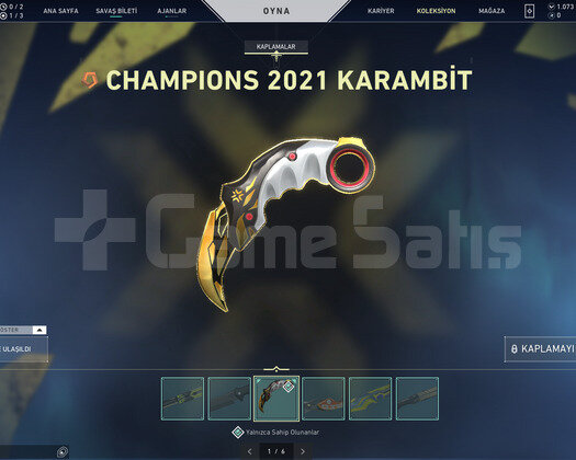 Champion Karambit/Rgx Set/Ejder Vandal/Dopdolu