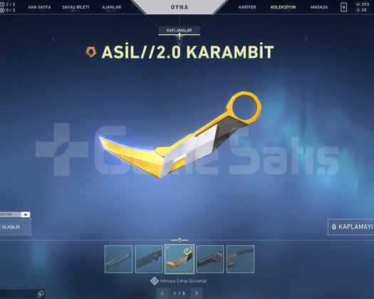 ASİL KARAMBİT VE EJDER OPERATOR TR HESAP