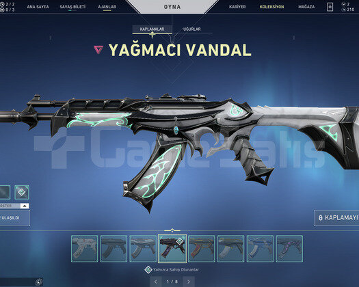 DELİPOP HANÇER VE 7 EFSANE VANDAL HESAP