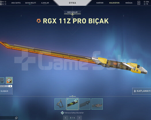 CHAMPİONS VANDAL VE RGX 11Z PRO BIÇAK HESAP