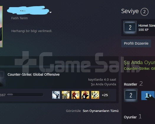 CSGO PRİME HESAP