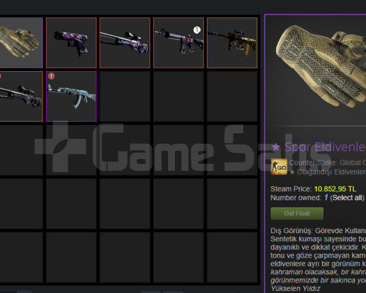 BIÇAKLI ELDİVENLİ CSGO HESABI HEMEN TESLİM