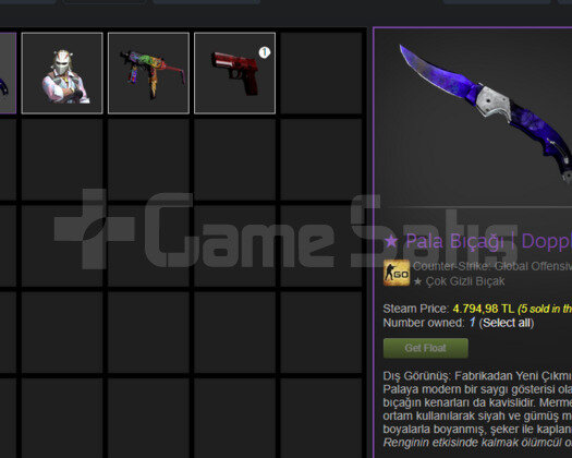 15.000 TL ENVANTERLİ CSGO HESABI