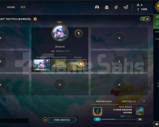 EUW TFT MASTER HESAP