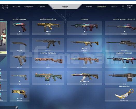 VALORANT ASİL VANDAL ASİL KARAMBİT BATTLE PASS