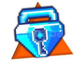 1 Blue Gem Lock