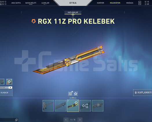 RGX 11Z PRO BIÇAK VE ASİL VANDAL TR HESAP