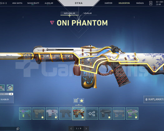 500Satış/10 Bıçak/12 Vandal/9 Phantom/Dopdolu
