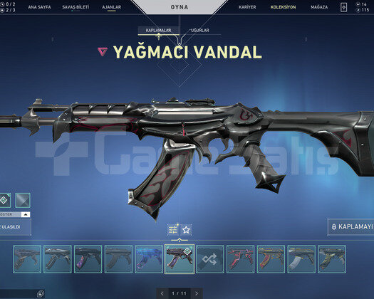 500Satış/9 Bıçak/11 Vandal/8Phantom Dopdolu Dehşet