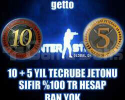 3 ADET 10 + 5 YIL TECRUBE JETONLU HESAP