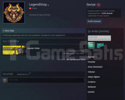 18 YILLIK STEAM 10 LEVEL STEAM 5000+GÜN OFF