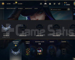 EUW SİLVER 2 26K MAVİ ÖZ +28LP GAİNLİ