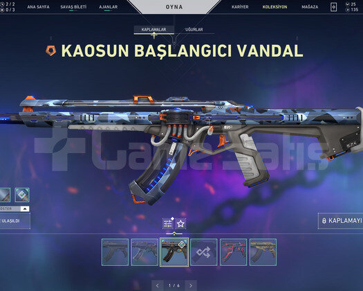KAOS VANDAL VE AFET PHANTOM TR HESAP