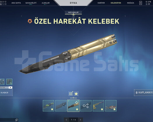 TR BÖLGE/RGX BLADE KELEBEK ASİL BALTA/YAĞMACI VAND