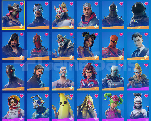 Fortnite 112 Skinli Hesap + BİLGİLER DEGİŞİR