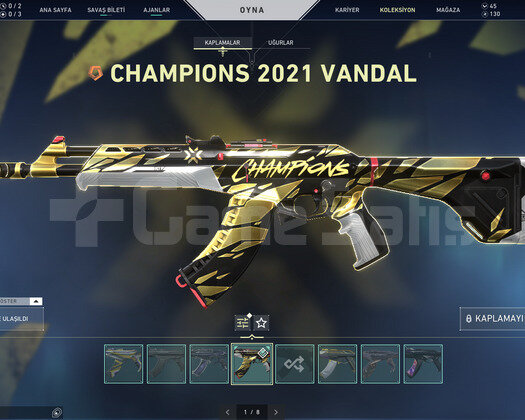 Champion Set/7 Bıçak/8 Vandal/7 Phantom Dehşet