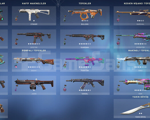 İNDİRİM/18 BIÇAK/14 VANDAL/16 PHANTOM DOPDOLU