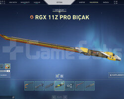 RGX 11Z PRO BIÇAK VE IŞIK MUHAFIZI VANDAL TR HESAP