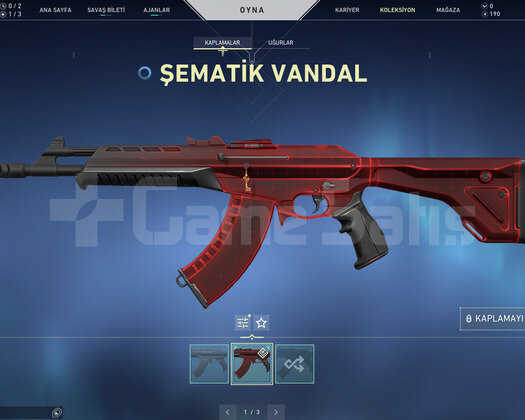 ÖLÜMCÜL KARAMBİT VE ŞEMATİK VANDAL TR HESAP