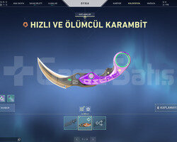 ÖLÜMCÜL KARAMBİT VE ŞEMATİK VANDAL TR HESAP