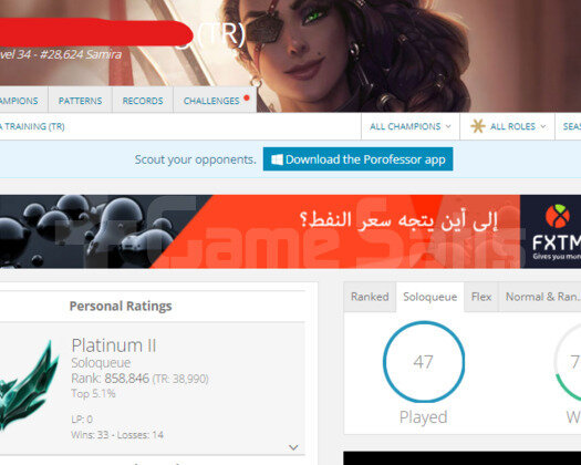 PLAT 2 70 WR MAİL ONAYSIZ MASTER ELO +28 LP GAİN