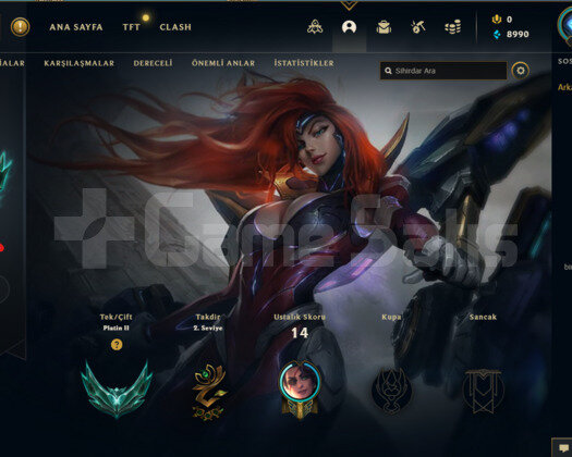 PLAT 2 70 WR MAİL ONAYSIZ MASTER ELO +28 LP GAİN