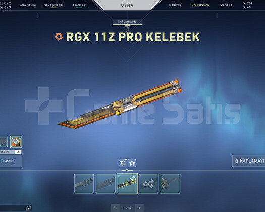 RGX 11Z PRO KELEBEK VE YAĞMACI OP TR HESAP