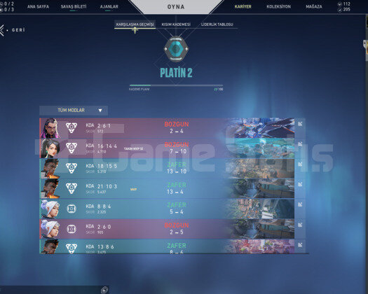 VALORANT CHAMPİONS SET +PLAT2 50+lvl