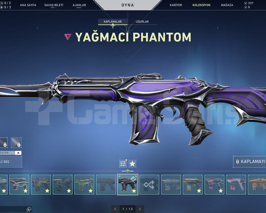 İNDİRİM/KARAMBİT/14 DEHŞET VANDAL/13 PHANTOM