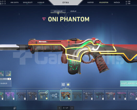 TR| ONİ PHANTOM ASİL VANDAL VE PHANTOM+FAZLASI