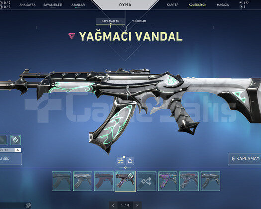 600SATIŞ/8 BIÇAK/8 VANDAL/7PHANTOM DOPDOLU