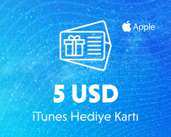 5 Usd iTunes Hediye Kartı