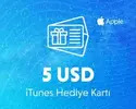 5 Usd iTunes Hediye Kartı