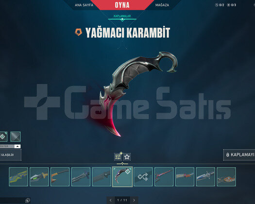 TR BÖLGE/YAĞMACI KARAMBİT SET /ASİL YAĞMACI VANDAL