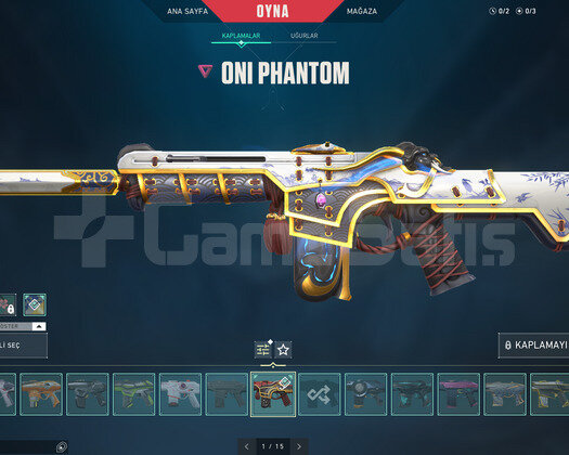 TR BÖLGE/11 HARİKA BIÇAK/12 VANDAL/15 PHANTOM DOLU