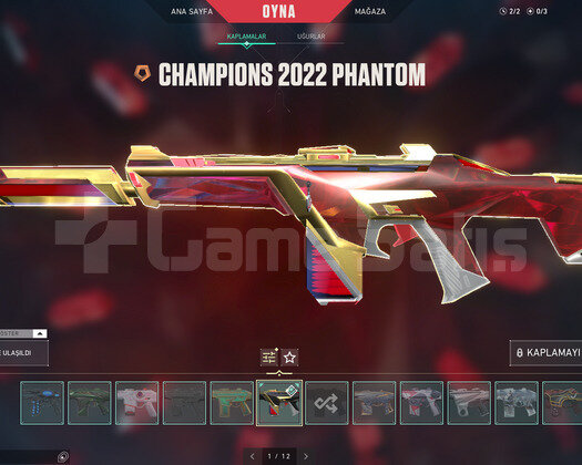 HER SİLAHTA SKİN VAR/11 VANDAL/9BIÇAK/12 PHANTOM