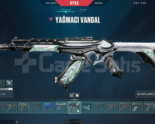 21 BIÇAK/15 VANDAL/13 PHANTOM/HER SİLAH DOPDOLU