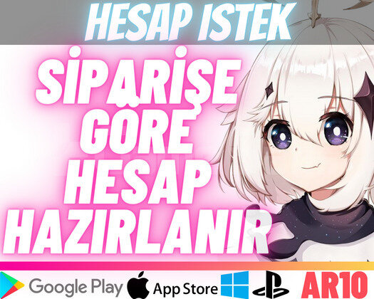 İSTEĞE GÖRE HESAP HAZIRLANIR - MESAJ ATINIZ