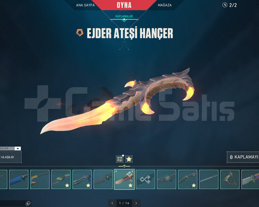 600Satış/HER SİLAHTASKİN/16 BIÇAK/13PHAN/11 VANDAL