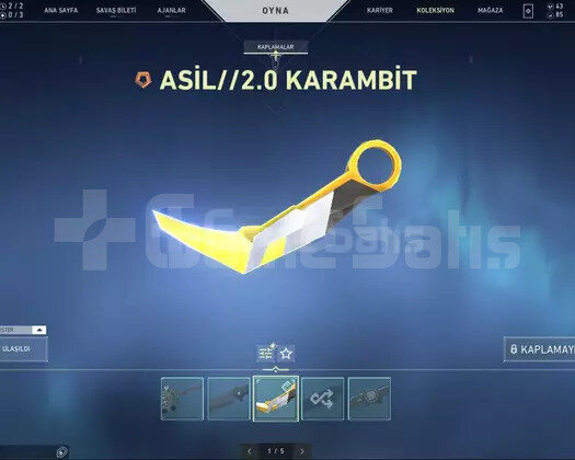 RGX KARAMBİT VANDAL İÇİ FULL ÇOK UYGUNA ACİL