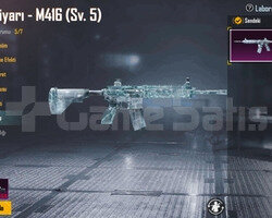 Buz m416 5 seviye  38 destansı